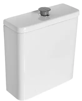 Kúpeľňa SAPHO - MEDIC keramická splachovacia nádržka pre kombi WC, biela MC102-112