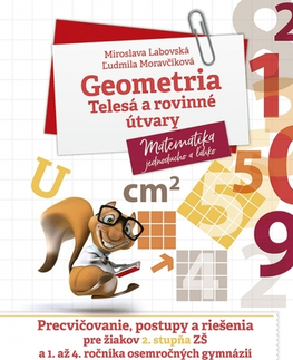 Matematika Geometria: Telesá a rovinné útvary - Miroslava Labovská,Ľudmila Moravčíková