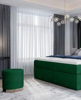 Boxspring Boxspringová poste VIVRE 180 Eltap Matt velvet 68 - vínová