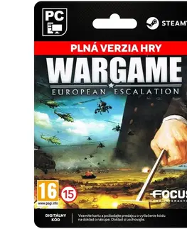 Hry na PC Wargame: European Escalation [Steam]