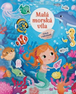 Rozprávky Malá morská víla - príbeh s nálepkami - Eleonora Barsotti