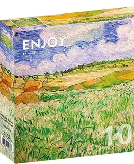 1000 dielikov Enjoy Puzzle Vincent Van Gogh: Plain near Auvers 1000 Enjoy