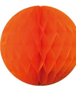 Hračky PROCOS - Ozdobná dekoračná guľa oranžová 30cm