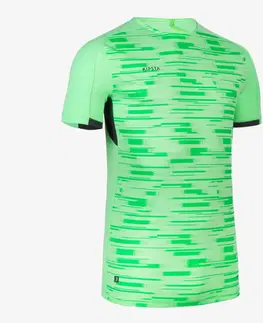 dresy Futbalový dres Viralto PXL s krátkym rukávom zeleno-čierny