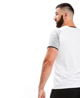 dresy Futbalové tímové tričko T100 biele