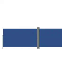 Bočné markízy Zaťahovacia bočná markíza 220x600 cm Dekorhome Modrá