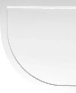 Vane POLYSAN - RENA R sprchová vanička z liateho mramoru, štvrťkruh 120x90cm, R550, pravá, bi 65611