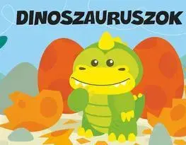 Leporelá, krabičky, puzzle knihy Pancsolókönyv szivaccsal - Dinoszaurusz