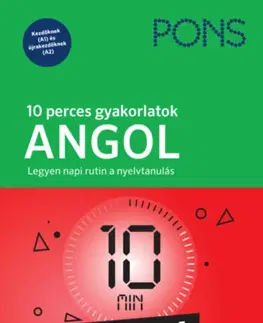 Učebnice a príručky PONS 10 perces gyakorlatok - Angol - Birgit Wagner Piefke