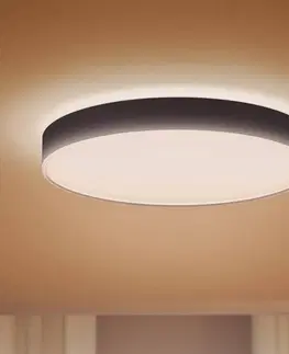 SmartHome stropné svietidlá Philips Hue Philips Hue Enrave stropné LED 55,1 cm čierna