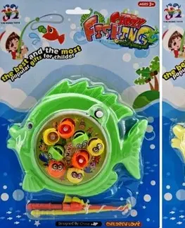 Hračky spoločenské hry pre deti LAMPS - Chytanie rybičiek 12x10cm, Mix produktov