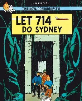 Komiksy Tintin 22: Let 714 do Sydney, 3. vydání - Herge,Kateřina Vinšová