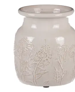 Vázy keramické Váza Flores, 14 x 19 x 14 cm, keramika