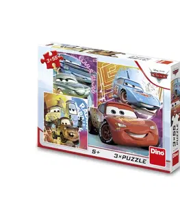 Od 100 dielikov Dino Toys Puzzle Kamaráti 3x55 Dino