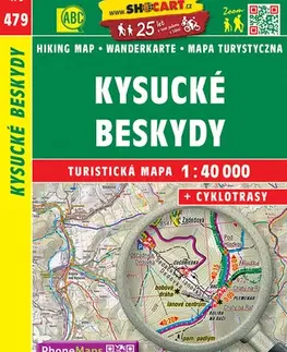 Slovensko a Česká republika Kysucké Beskydy TM 1:40T č.479