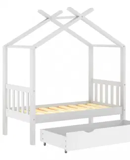 Detské izby Detská posteľ 70x140 borovice Dekorhome Prírodné drevo
