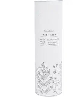 Arómaterapia Vonný difuzér Flora Collection, Tiger Lilly, 100 ml, 6 x 9,5 cm