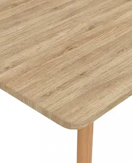 Jedálenské stoly Jedálenský stôl 120x60cm Dekorhome Sivá