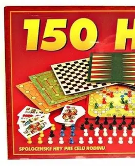 Hračky rodinné spoločenské hry HYDRODATA - Súbor hier 150