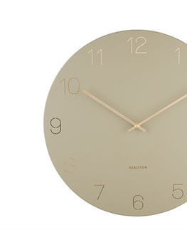 Hodiny Nástenné hodiny Karlsson KA5762OG Charm Engraved Numbers, 40 cm