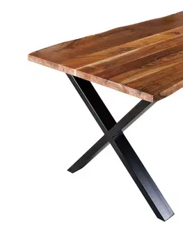 Jedálenské stoly Jedálenský stôl ATHAMÁS X Dekorhome 180 cm