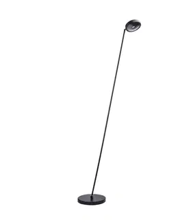 Stojacie lampy MEGATRON Megatron Ottica Stando stojaca LED lampa, čierna