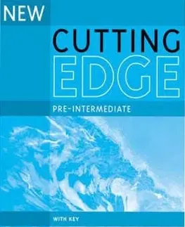 Učebnice a príručky New Cutting Edge - Pre-Intermediate - Sarah Cunningham