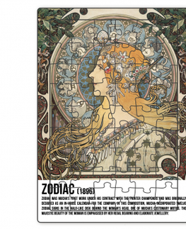 Limitovaná edícia Presco Group Puzzle Zodiac 54 Mucha