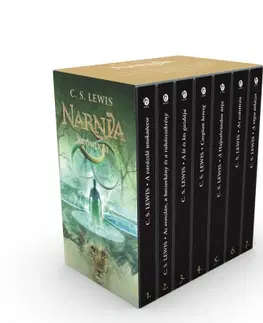 Dobrodružstvo, napätie, western Narnia krónikái - díszdobozos kiadás - C.S. Lewis,Kolektív autorov