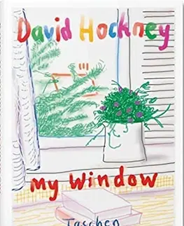 Maliarstvo, grafika David Hockney. My Window - David Hockney
