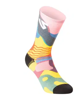 Pánske ponožky Ponožky Undershield Funky Camo ružová/modrá/žltá 37/41