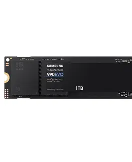 Pevné disky Samsung SSD 990 EVO, 1TB, NVMe 2.0 MZ-V9E1T0BW