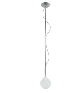 Závesné svietidlá Artemide Artemide Castore závesná lampa zo skla, Ø 14 cm