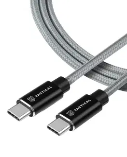 Dáta príslušenstvo Tactical kevlarový USB-C/USB-C kábel (100W), 2m 57983104170