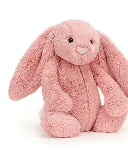 Plyšové a textilné zvieratká JELLYCAT Bashful ružový zajačik plyšová hračka JELLYCAT