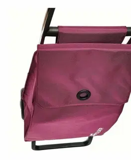 Nákupné tašky a košíky Rolser Nákupná taška na kolieskach Akanto MF RG2, bordó