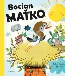 Leporelá, krabičky, puzzle knihy Bocian Maťko - Helena Haraštová,Edit Hajdu