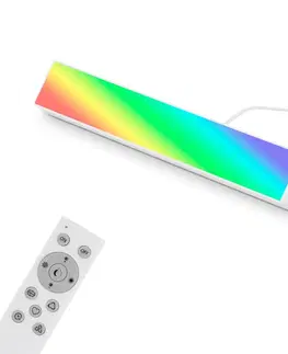 SmartHome bodové svetlá Briloner LED wallwasher Muro S, CCT, RGB stmievateľné biela