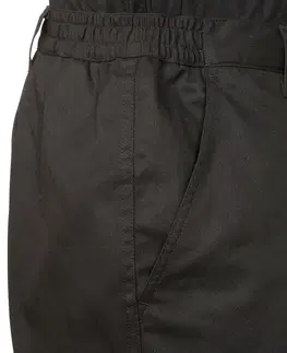 mikiny Poľovnícke hrejivé nohavice 100 čierne