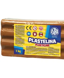 Hračky ASTRA - Plastelína 1kg Terakota, 303111021