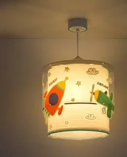 Závesné svietidlá Dalber Detská závesná lampa Baby Travel, 1-plameňová