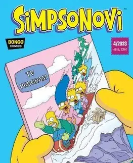 Komiksy Simpsonovi 4/2023 - Bill Morrison,Matt Groening