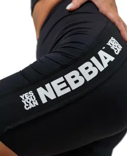 Dámske šortky Fitness šortky Nebbia s vysokým pásom ICONIC 238 Green - M