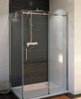 Sprchovacie kúty GELCO - DRAGON sprchové dvere 1200mm, číre sklo GD4612