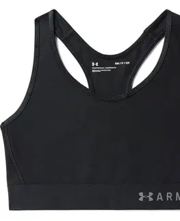 Dámske spodky Podprsenka Under Armour Mid Keyhole Halo Gray - XS