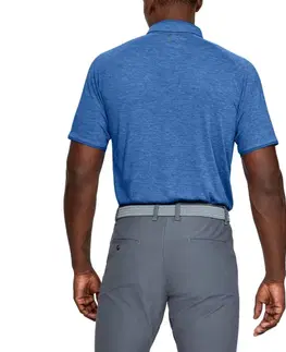 Pánske tričká Pánske tričko Under Armour Tour Tips Polo Neo Turquoise - XL