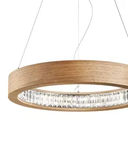 Závesné svietidlá Masiero Okrúhle závesné LED svietidlo Libe Round, 60 cm