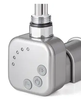 Kúpeľňa HOPA - Vykurovacia tyč BURG s termostatom - Farba vykurovacej tyče - Chróm - matný, Typ pripojenia - Podomietkové, Výkon vykurovacej tyče - 800 W RDOHT180003