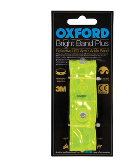 Reflexné pásky a klipy Reflexná páska Oxford Bright Band Plus so 4 LED diódami