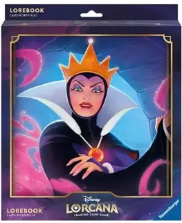 Rodinné hry Ravensburger Album na kartovú hru Disney Lorcana: The First Chapter - Card Portfolio The Queen